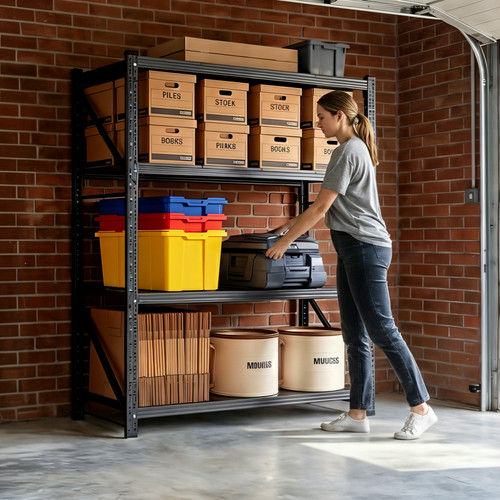 Heavy duty metal racking - duty,