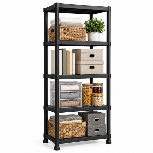 Plastic shelving unit - plastic,