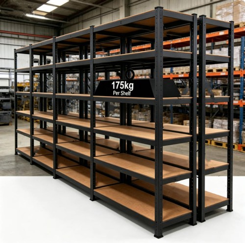 Tier metal storage shelving - storage,