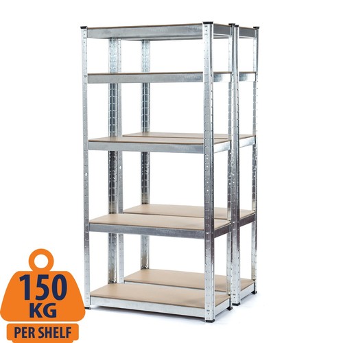 Bay steel shelving - steel,