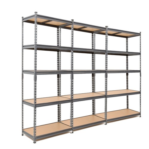 Grey steel garage - x,