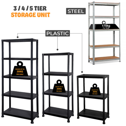 Tier racking shelf - tier, heavy
