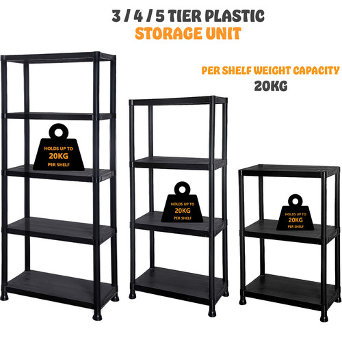 Tier plastic shelving - tier,