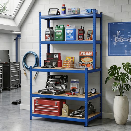 Adjustable garage racking - adjustable,