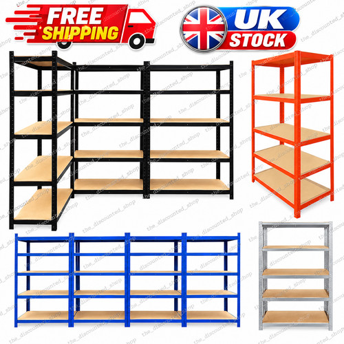 Heavy duty tier shelving - 5-tier,